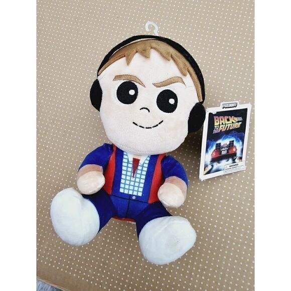 Marty McFly Kidrobot Phunny Plush Doll Toy Back To The Future Michael J Fox Gift - Picture 2 of 9